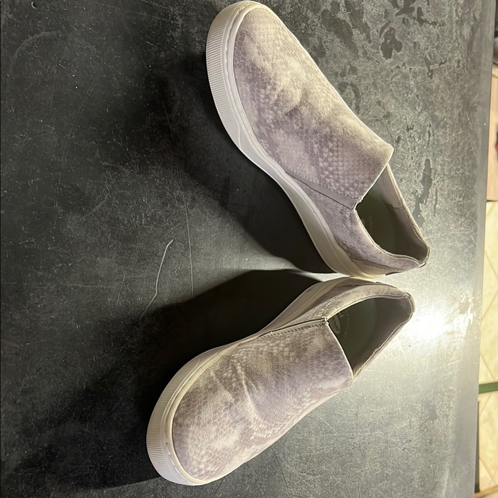 Dr. Scholl's Women's Gray Slip-On Shoes - Picture 5 of 5